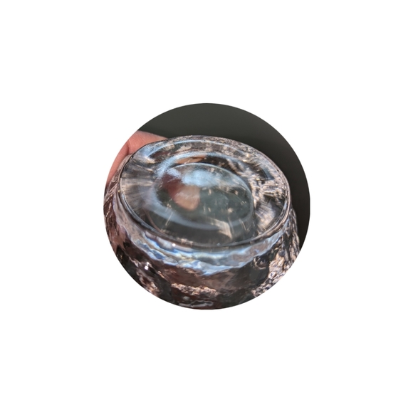 Pair (2) of Snowball Votives. - Picture 4 of 4